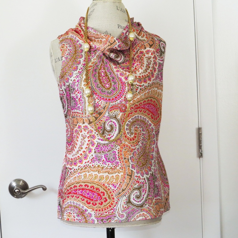 Banana Republic Cowl Neck Top - Small